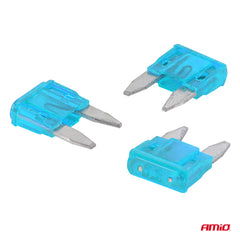 Drei MINI-Kfz-Sicherungen in Blisterverpackung