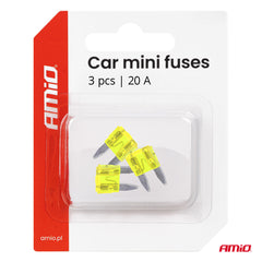 Set mit MINI-Kfz-Sicherungen 20A