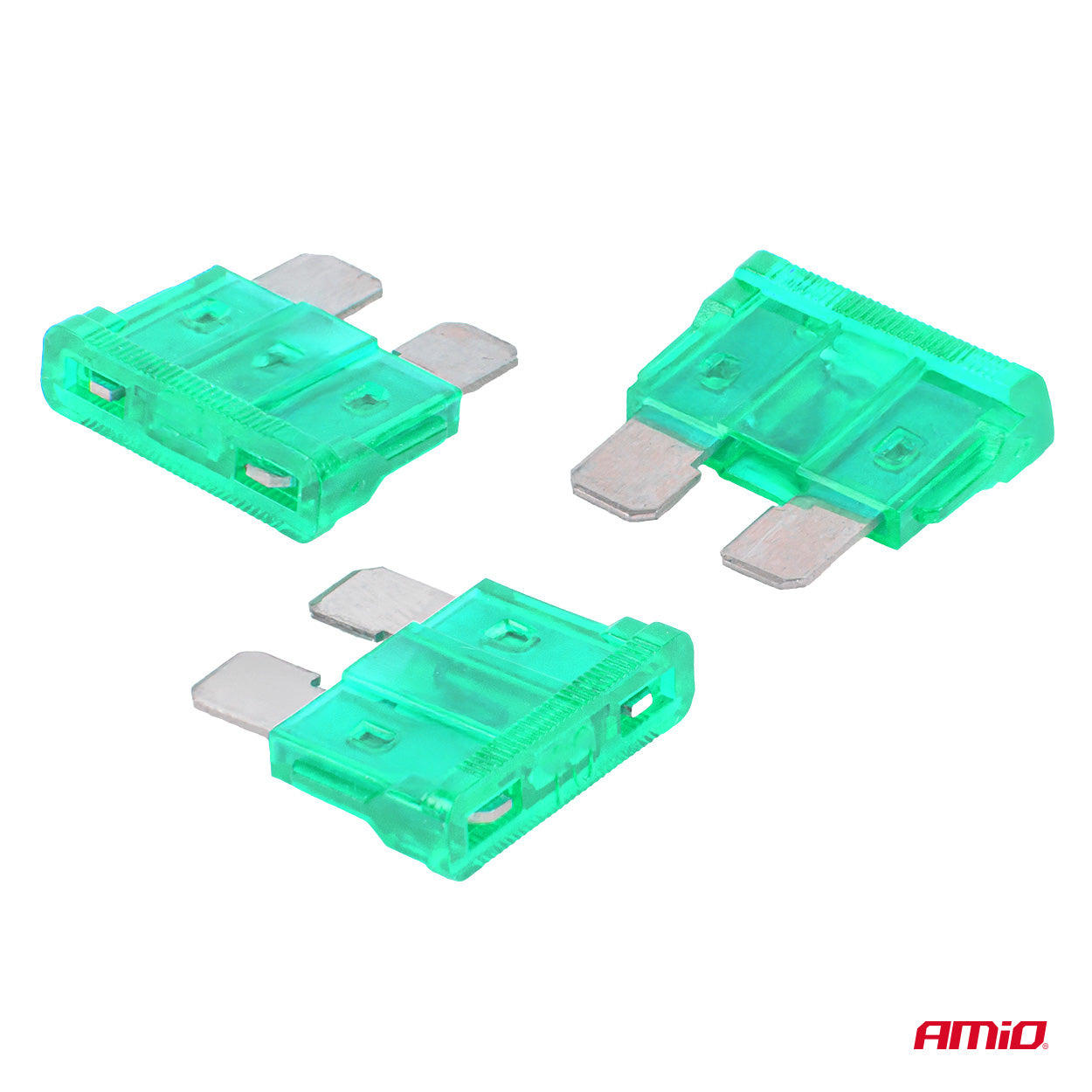 Drei 30A STANDARD-Sicherungen für das Auto