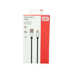Carpoint USB-A-auf-USB-C-Kabel, 2 Meter 
