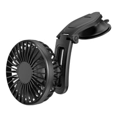 Carpoint-Lüfter mit Saugnapf für das Armaturenbrett, USB-A, Ø 10,5 cm, 5 V 