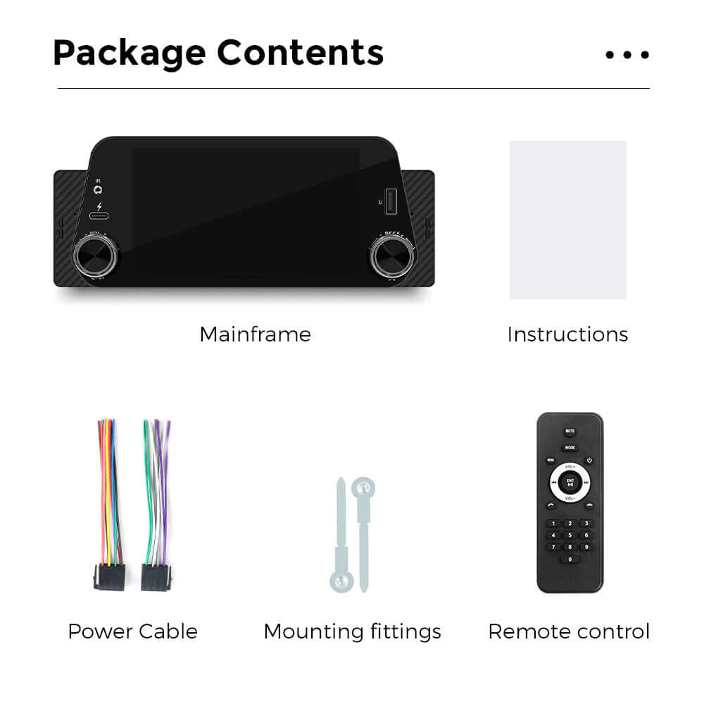 Universal - 5" 1-DIN-Radio mit Apple CarPlay und Android Auto – Carmediaeurope.com