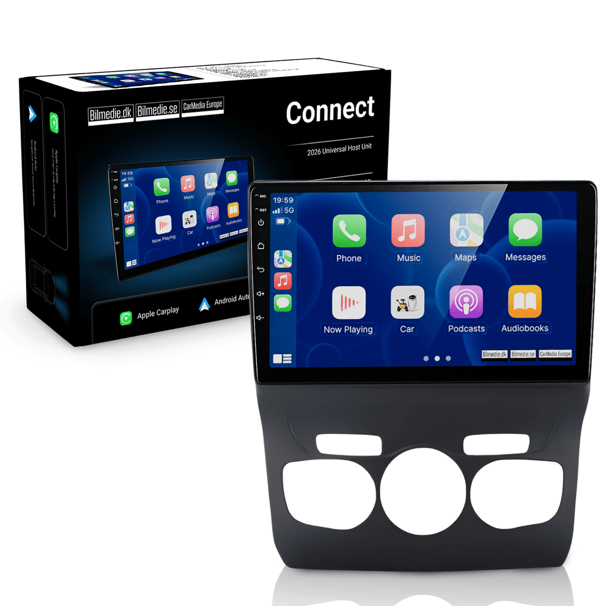 Apple CarPlay & Android Autoradio für Citroën C4 2013–2017 (10,1")