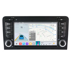 Audi A3 03-12 - 7" Radio mit Apple CarPlay und Android Auto (Design 1) – Carmediaeurope.com