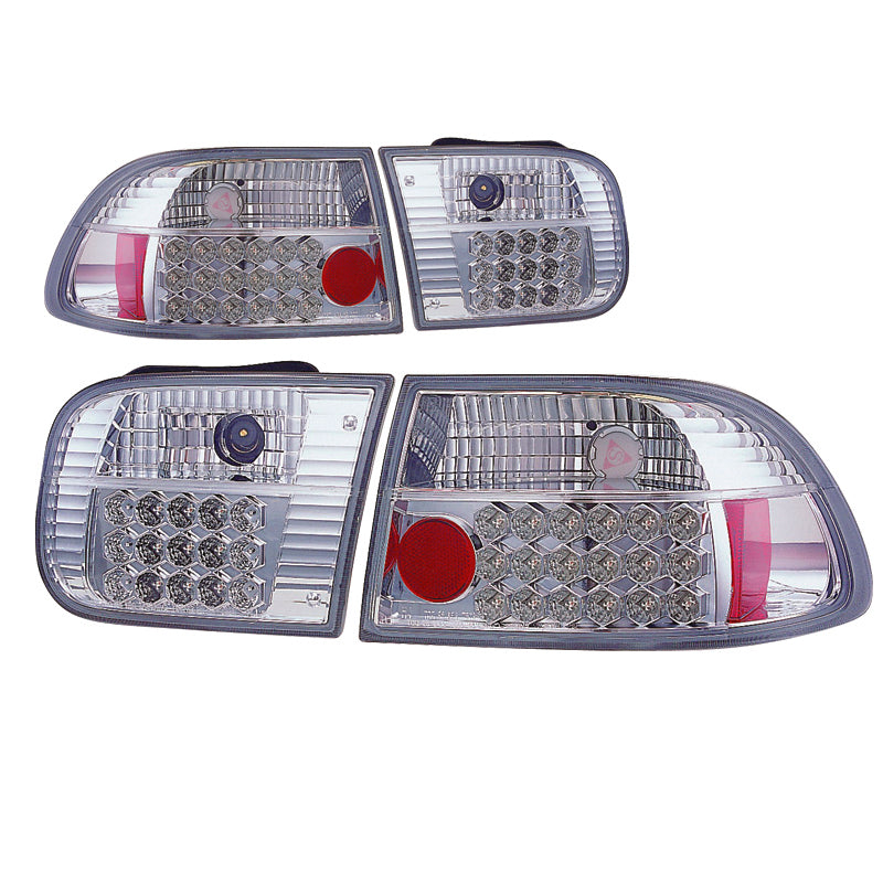 LED-Rückleuchten für Civic '92 3D