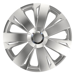 Silberfarbene Energy RC Radkappe in 16 Zoll