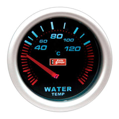 Wassertemperaturanzeige schwarz 5,8 cm Auto Gauge