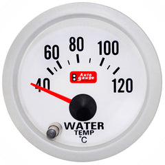 Wassertemperaturanzeige Auto Gauge 2 Zoll mit 7 Farben