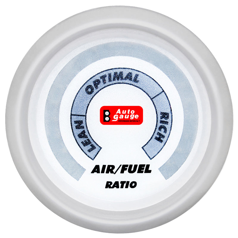 Hallmeter weiß 2 Zoll Auto Gauge