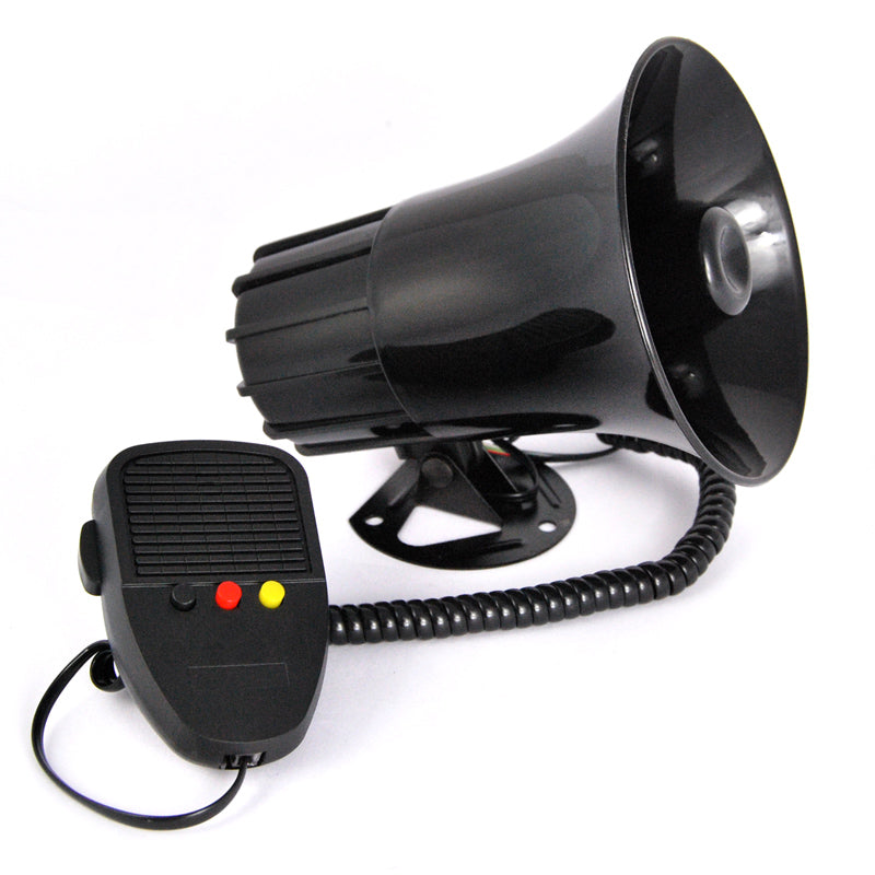 Polizeisirene 50W mit Mikrofon 12V