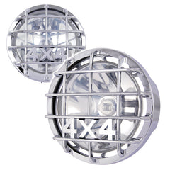 Zusatzscheinwerfer-Set 4x4 H3 12V 55W Nickel, 2 Stück