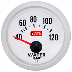 Wassertemperaturanzeige Weiß 2" mit Sensor