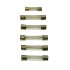 Carpoint Glasrohrsicherungen, sortiert 8–30 A, 6 Stk. 