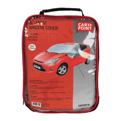Carpoint Magnetische Frostschutz-Windschutzscheibenabdeckung aus Polyester, 285 x 150 cm 