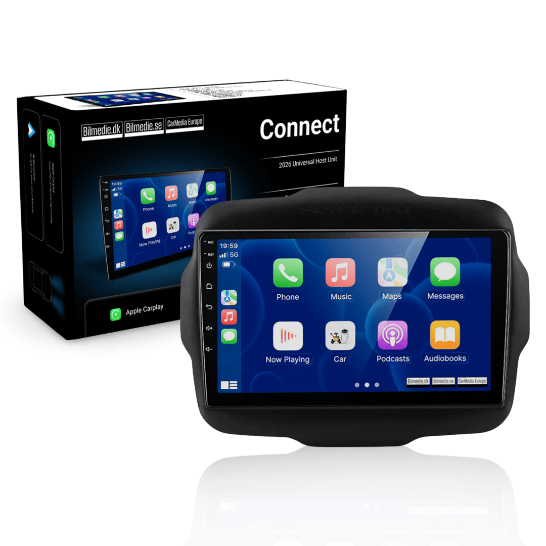 Jeep Renegade 16–20 – 9-Zoll-Radio mit Apple CarPlay und Android Auto
