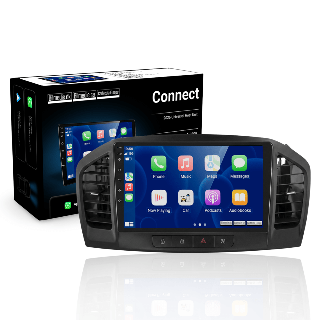 Opel Insignia 08–13 – 9-Zoll-Radio mit Apple CarPlay und Android Auto
