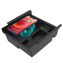 Toyota 4Runner 2010-2021 Trådløs Mobiloplader med 10W Hurtig Opladning & Opbevaringsboks