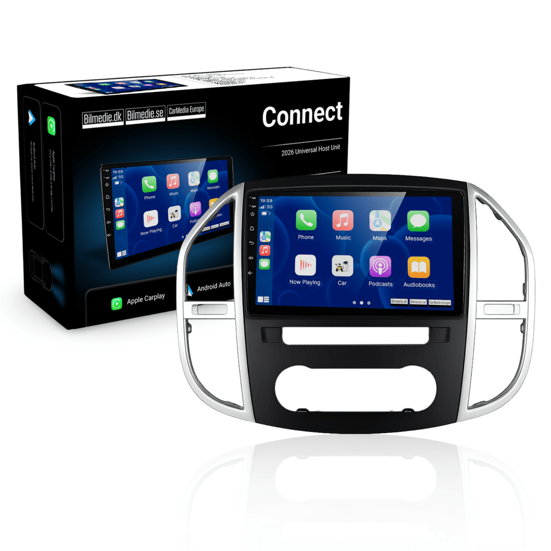 Mercedes Vito 14-21 – 10,1-Zoll-Radio mit Apple CarPlay und Android Auto