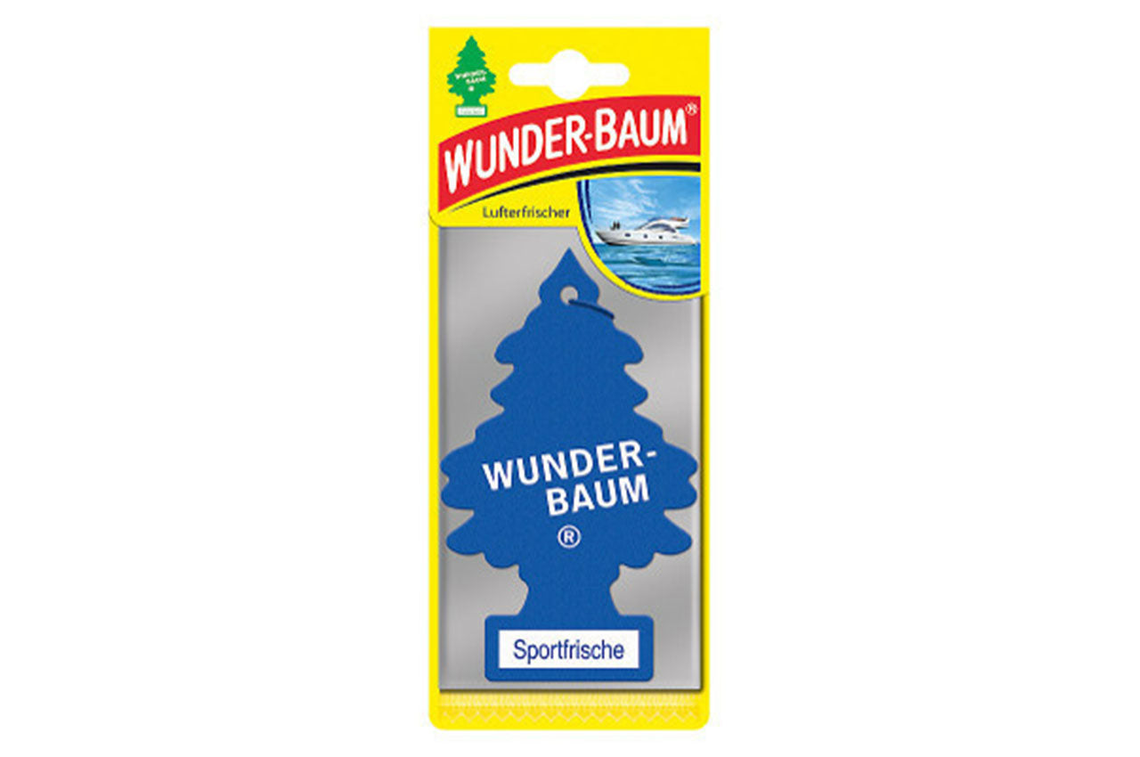 Wunder Baum Sport Lufterfrischer fürs Auto aus Papierform