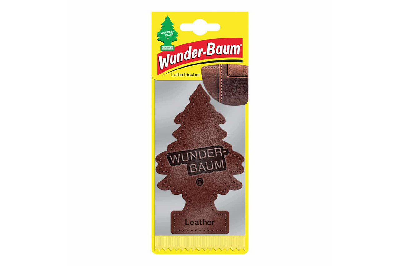 Auto-Lufterfrischer mit Lederduft von Wunder Baum