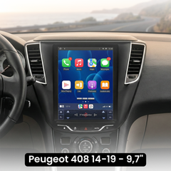 Peugeot 408 14-19 - 9,7" Radio m. Apple CarPlay og Android Auto