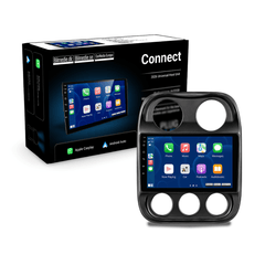 Jeep Compass 2010-2016 - 10,1" Radio mit Apple CarPlay und Android Auto 