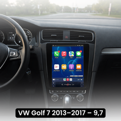 VW Golf 13–17 – 9,7-Zoll-Radio mit Apple CarPlay und Android Auto