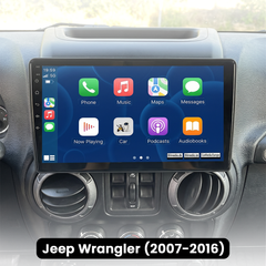 Jeep Wrangler 07-16 - 10,1" Radio m. Apple CarPlay og Android Auto
