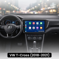 VW T-Roc/T-Cross 18–21 – 9-Zoll-Radio mit Apple CarPlay und Android Auto