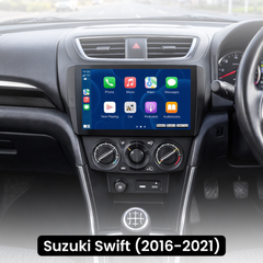 Suzuki Swift 16–21 – 9-Zoll-Radio mit Apple CarPlay und Android Auto