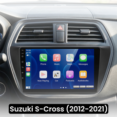 Suzuki S-Cross 12–21 – 9-Zoll-Radio mit Apple CarPlay und Android Auto