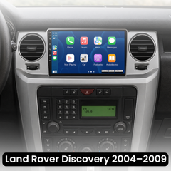 Land Rover Discovery 04–09 – 9-Zoll-Radio mit Apple CarPlay und Android Auto