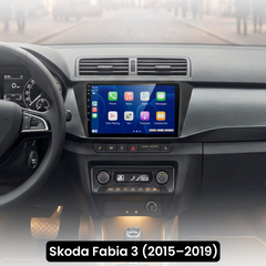 Skoda Fabia 15–19 – 9-Zoll-Radio mit Apple CarPlay und Android Auto
