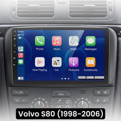 Volvo S80 98–06 – 9-Zoll-Radio mit Apple CarPlay und Android Auto