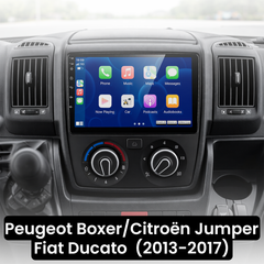 Boxer/Jumper/Ducato 06–22 – 9-Zoll-Radio mit Apple CarPlay und Android Auto