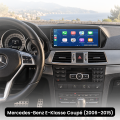 Mercedes-Benz E-Klasse Coupé – 10,25-Zoll-Radio mit Apple CarPlay und Android Auto