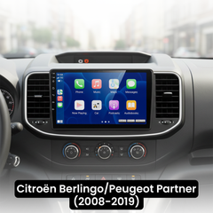 Citroën Berlingo/Peugeot Partner 08–19 – 9-Zoll-Radio mit Apple CarPlay und Android Auto