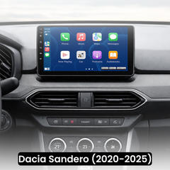Dacia Sandero 20-25 – 10,1-Zoll-Radio mit Apple CarPlay und Android Auto