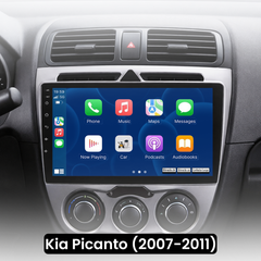 Kia Picanto 07–11 – 9-Zoll-Radio mit Apple CarPlay und Android Auto