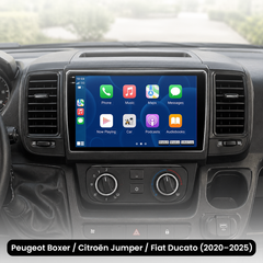 Boxer/Jumper/Ducato 20–25 – 9-Zoll-Radio mit Apple CarPlay und Android Auto