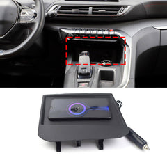 Peugeot 3008 2018-2021 Kabelloses Handy-Ladegerät mit 10W Schnellladefunktion 