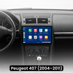 Peugeot 407 04-11 – 9-Zoll-Radio mit Apple CarPlay und Android Auto
