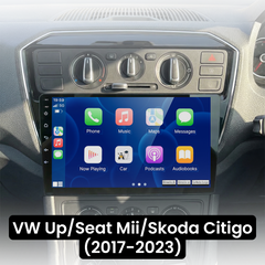VW Up/Seat Mii/Skoda Citigo 17–23 – 9-Zoll-Radio mit Apple CarPlay und Android Auto