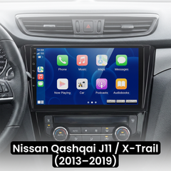 Nissan Qashqai/X-Trail 13–19 – 10,1-Zoll-Radio mit Apple CarPlay und Android Auto