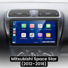Mitsubishi Space Star 12-18 – 9-Zoll-Radio mit Apple CarPlay und Android Auto