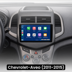 Chevrolet Aveo 11–15 – 9-Zoll-Radio mit Apple CarPlay und Android Auto