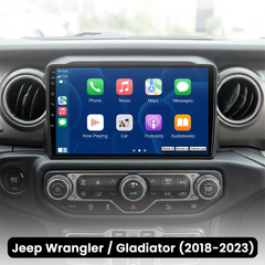 Jeep Wrangler 18–23 – 9-Zoll-Radio mit Apple CarPlay und Android Auto