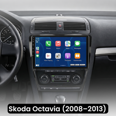 Skoda Octavia 08–13 – 10,1-Zoll-Radio mit Apple CarPlay und Android Auto