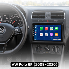 VW Polo 09–20 – 9-Zoll-Radio mit Apple CarPlay und Android Auto