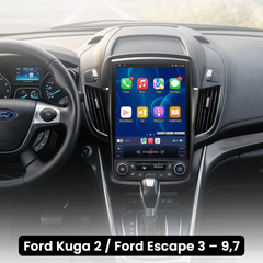 Ford Kuga 13–19 – 9,7-Zoll-Radio mit Apple CarPlay und Android Auto